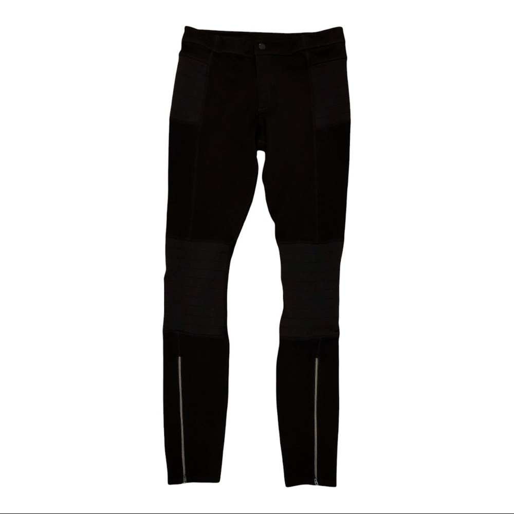 Athleta moto tights black size 6 tall